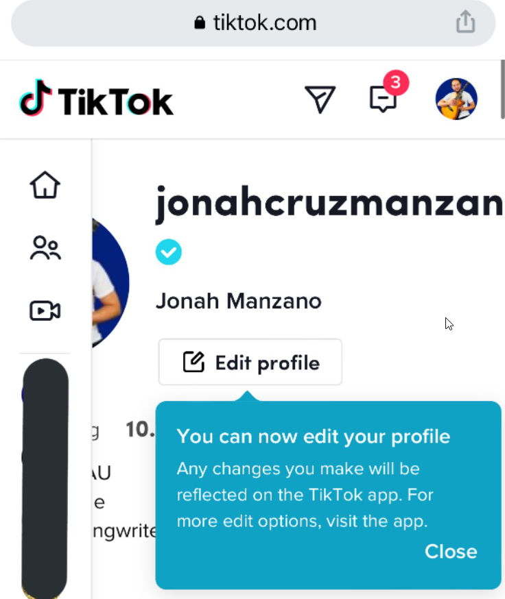 TikTok Introduces Ability To Edit Your Profile Via Desktop