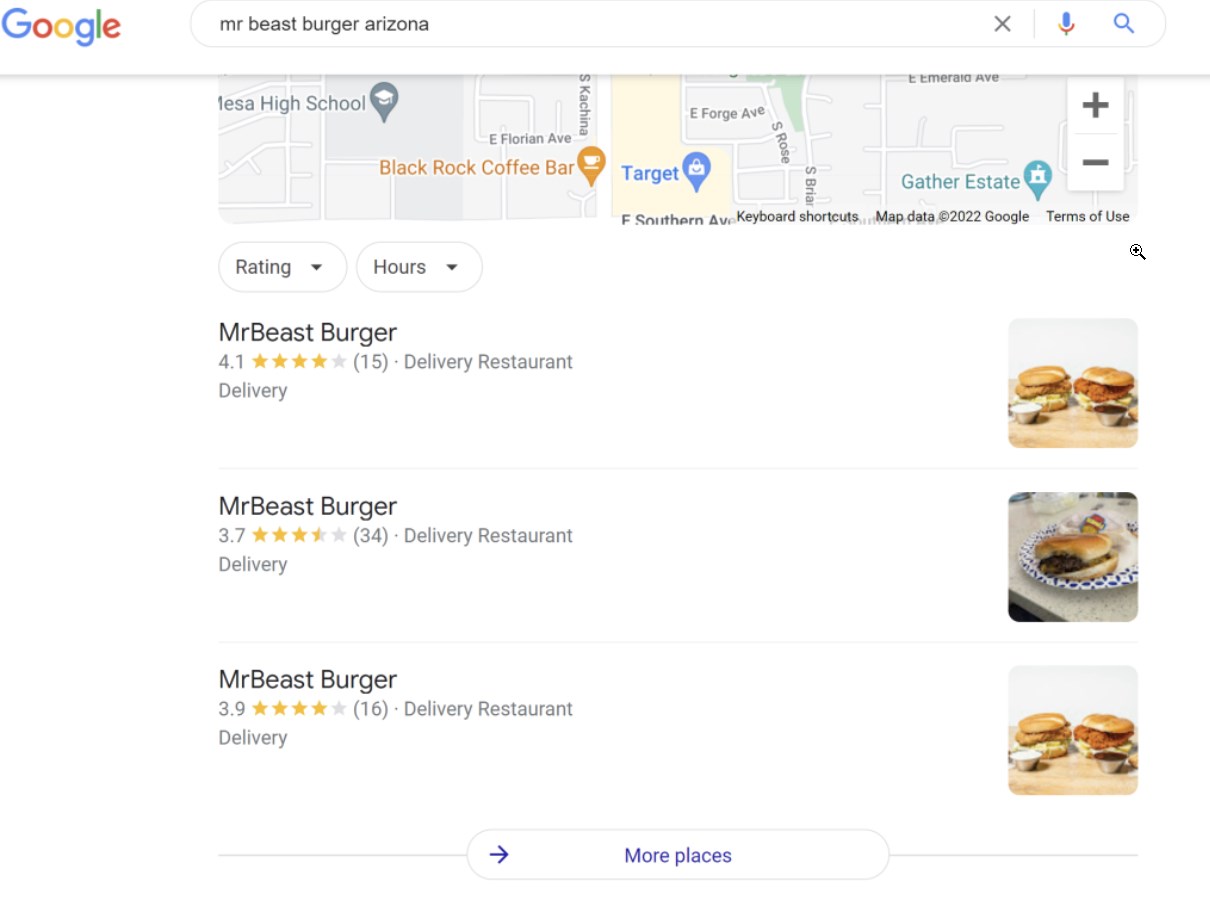Google Adds Guidelines for Delivery-Only Food Businesses