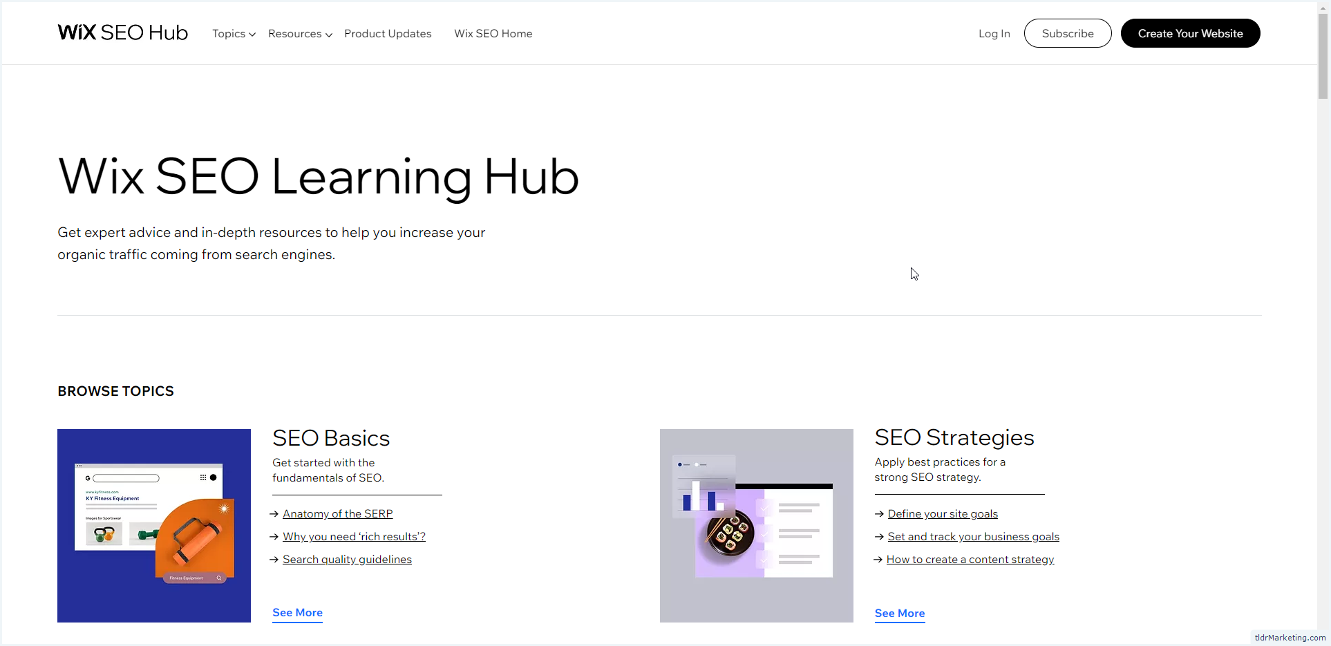 Wix Launches an SEO Learning Hub