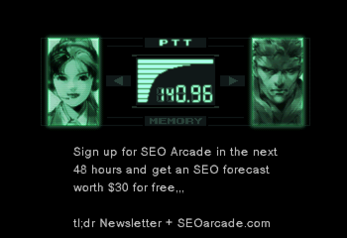 Sign up for SEO Arcade in the next 48 hours & get an SEO Forecast Report worth $30 for Free